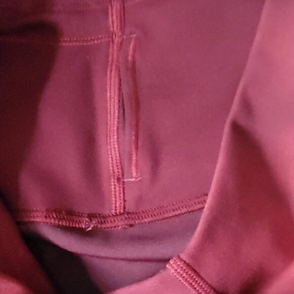 Lululemon Wunder Train High Rise Short 8" Sun Bleached Wash Red Merlot Size 4 - Picture 6 of 7